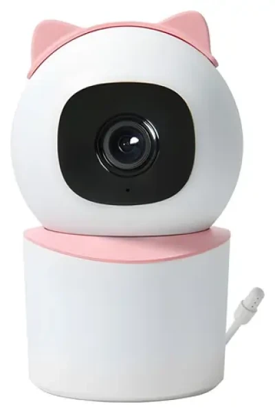 IMMAX NEO LITE SMART Security BABY růžová / Vnitřní kamera / P/T 355°/50° / Wi-Fi / 4MP / TUYA (07789L)