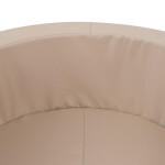 PLUSH NEST PLUSH NEST Venkovní suchý bazén kulatý voděodolný Ø 90 × 30 cm béžový