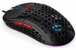 Endorfy LIX Plus černá / optická / drátová / herní / 19000 dpi / PAW3370 / 6 tlačítek / RGB / Kailh GM8.0 / USB / 1.8m (EY6A001)