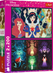 Puzzle 2x200 dílků Disney Princezny