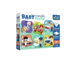 Trefl Puzzle Baby Povolání a vozidla 6v1 (2-6 dílků)