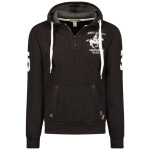 Geographical Norway Folton EO 100 M WW4783H/GNO-Černá mikina s