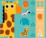 DJECO Puzzle Džungle 4v1