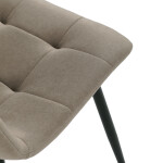 Jídelní židle, béžová, sametová látka, DCL-X7015 CAP2