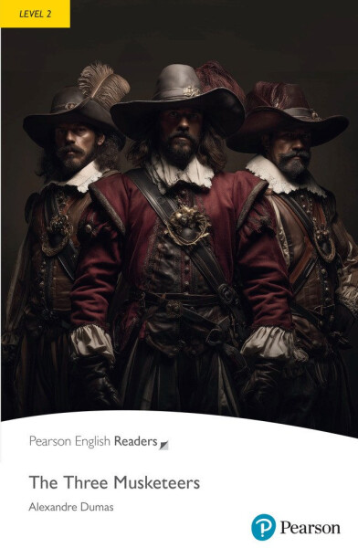 The Three Musketeers Book with eBook and audio Level 2