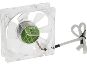 Titan Green Vision TFD-8025GT12ZRB / Ventilátor / 80 mm (33080G)