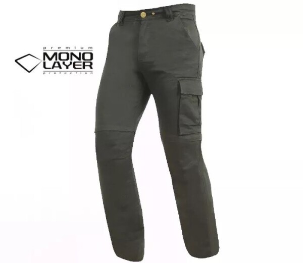 Kalhoty na moto Trilobite Dual 3.0 2in1 monolayer black - 30 / černá