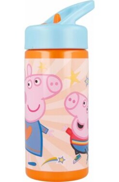 STOR Láhev na pití Prasátko Peppa 410 ml (152674)