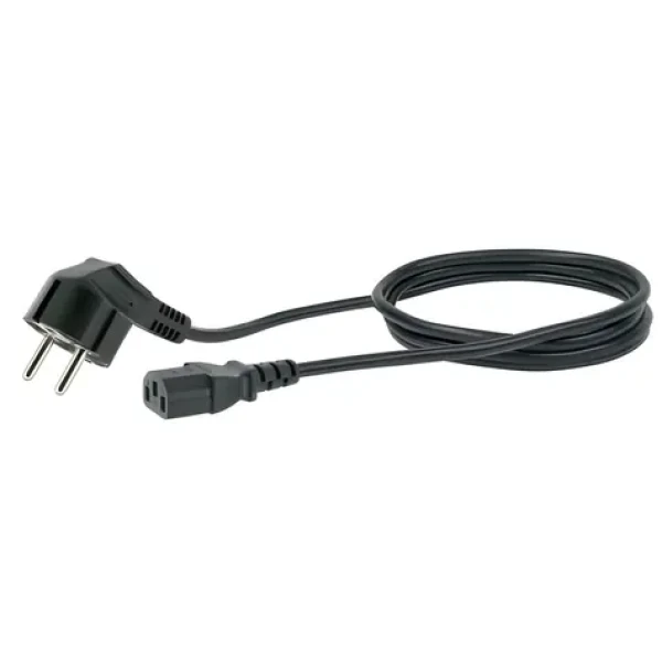 Schwaiger napájecí kabel síťová vidlice - C13 černá / Napájecí kabel / 1,8 m / 230 V (CK80531)