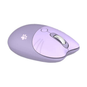 MOFII M3DM fialová / Bezdrátová optická myš / Bluetooth / 2.4 GHz USB-A přijímač / 1600 DPI / 1x AA (M3DM Purple)