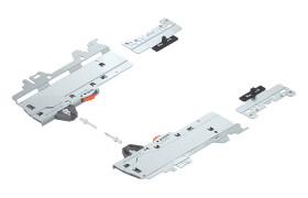 BLUM T60H4340 Sada modulů MERIVOBOX TOB-L1; 350-600mm; do 20kg (481734)