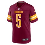 Nike Pánský dres Washington Commanders NFL Jayden Daniels #5 Game Velikost: 2XL