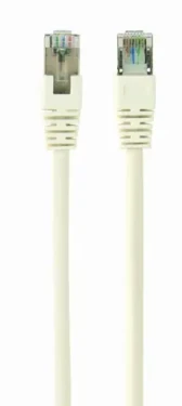 Gembird PP6-3M/W Patch, RJ45, cat. 6, FTP, 3m, bílý