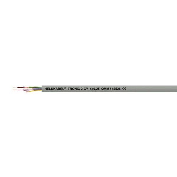 HELU 49526-100 datový kabel 4 x 0.25 mm² šedá 100 m