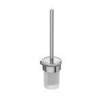KLUDI - Vela R WC štětka nástěnná s držákem, sklo/chrom 5897405