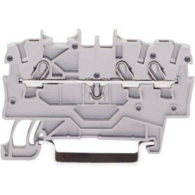 WAGO 2000-1307 svorka ochranného vodiče 3.50 mm pružinová svorka osazení: Terre zelená, žlutá 1 ks