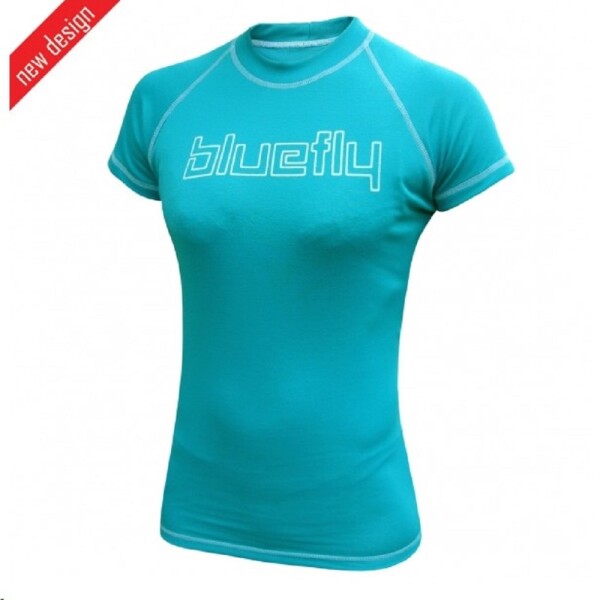 Triko BLUE FLY PRO funkční s krátkým rukávem tyrkysové S - tyrkysové