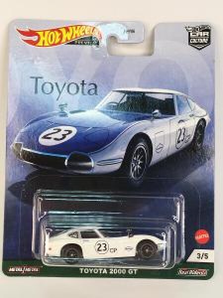 Toyota 2000 GT - premium Hot Wheels - Car Culture 3/5 (L12-x)