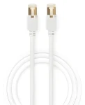 Nedis CAT6 bílá / Síťový kabel / S/FTP / RJ45 - RJ45 / 1 m (CCGB85221WT10)