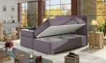 Boxspring Divalo Barva korpusu: Soft 11, Rozměr: 140 x 200 cm
