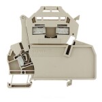 Weidmüller 1616460000 jisticí řadová svorka pružinová svorka Tmavě béžová 10 ks