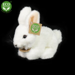 Plyšový králík bílý 16 cm ECO-FRIENDLY
