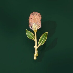 Luxusní brož Tulipán, Zlatá