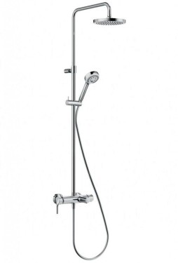 KLUDI - Logo Sprchový set Dual Shower System 200, s baterií, chrom 6808305-00