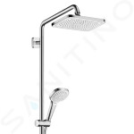 HANSGROHE - Croma Sprchový set s vanovým termostatem, 28x17 cm, 3 proudy, chrom 27687000