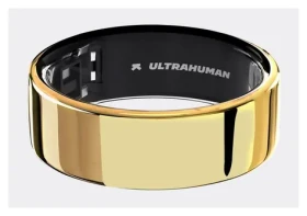 Ultrahuman Ring Air Gold vel. 8 / Chytrý prsten (UHRA-AG-08)