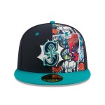 New Era Pánská kšiltovka Seattle Mariners MLB 2025 Players' Weekend Authentic 59FIFTY Fitted Velikost: 7 1/4