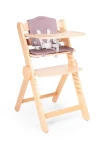 Kidnort Drömmer Jídelní židlička hnědá / nosnost do 75 kg (KNKRZ000004)