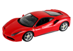 RASTAR Auto na dálkové ovládání R/C Ferrari 488 GTB 1:14 Rastar červené