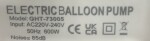 Elektrická pumpa na balónky růžová Elektrická pumpa na balónky růžová