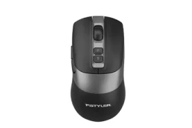 A4tech FG50 Plus FStyler černá / Bezdrátová kancelářská optická myš / 1000–3200 DPI / 2.4 GHz / 7tl. + kolečko / USB 2.0 (FG50PLUS-BK)