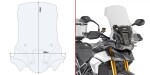 D6418St plexi čiré Triumph Tiger 900 Rally (20-23) ,vxš590x480 mm, o 125 mm vyšší než originál