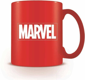 Hrnek Marvel v dárkovém boxu - červený 315 ml - Pyramid