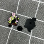 Pinarna.cz Kočička schovaná v květináči (růžové kytičky)