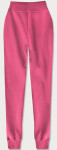 Růžové teplákové kalhoty (CK01-19) odstíny růžové S (36)