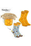 Duhové Ponožky Med Ve Sklenici 2 Párů 36-40