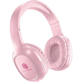 Cellularline Sluchátka On Ear Bluetooth®, Bez kabelu, kabelová růžová regulace hlasitosti, dotykové ovládání