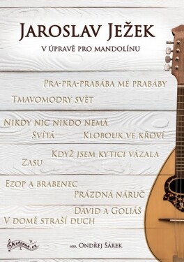 KN Jaroslav Ježek v úpravě pro mandolínu