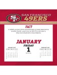 Kalendář San Francisco 49ers NFL 2027 Tischkalender