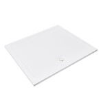 Vaničkový sifon designový SAT 90 x 40/50mm bílá krytka E90KOB E90KOB