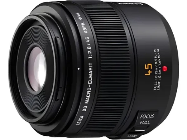 Panasonic Leica DG Macro 45mm F2,8 ASPH OIS / Objektiv / Makro / OIS (H-ES045E)