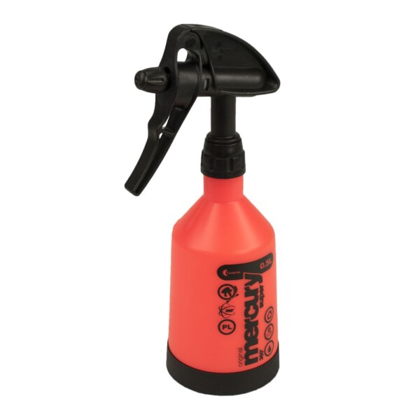 Postřikovač ruční, mechanický, 0,5L, Mercury Super 360°, KWAZAR