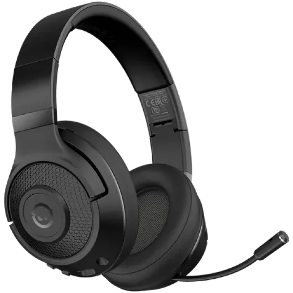 Lorgar Noah 500 černá / Herní bezdrátová sluchátka / BT 5.3 / USB-C / mikrofon (LRG-GHS500)