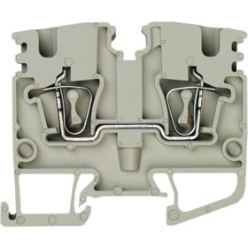 Weidmüller 1808200000 řadová svorka průchodky pružinová svorka Tmavě béžová 100 ks