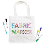 Monami Fabric Marker Brush hnědá