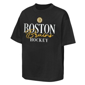Outerstuff Dětské tričko Boston Bruins NHL Overtime Winner Short Sleeve Elevated Velikost: Dětské M (136 – 152)